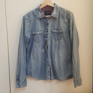American Eagle Denim Shirt